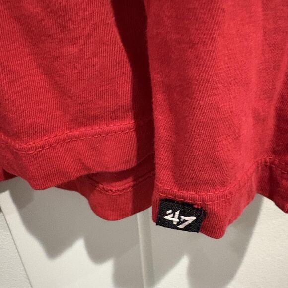 Washington Nationals Shirt Mens Small MLB Baseball Long Sleeve 47 Brand - Picture 5 of 11